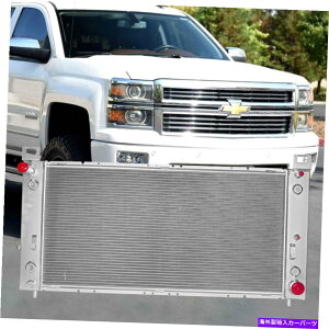 Radiator V{[Vo[h1500 2500xÕ^z4.8 5.3 6l3A~jEWG[^[ 3 Row Aluminum Radiator for Chevy Silverado 1500 2500 Suburban Tahoe 4.8 5.3 6L