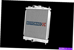 Radiator KOYO HHV[YA~jEWG[^[48mmRAn[tTCYT[G{[VEVO 8 9 Koyo HH Series Aluminum Radiator 48mm Core Half-Size Lancer Evolution EVO 8 9