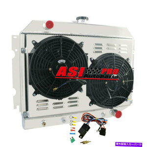 Radiator 3��A���~�j�E�����W�G�[�^�[�ƃV�����E�h�t�@���t�B�b�g1970-1974�_�b�W�`�������W���[���[�p�[V8 3 Rows Aluminum Radiator&Shroud Fan fits 1970-1974 Dodge Challenger Mopar V8�y���s�A���i�z