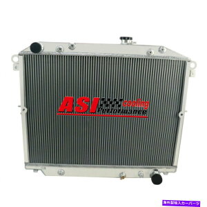 Radiator 4��A���~�j�E�����W�G�[�^�[�t�B�b�g1998-2007�g���^�����h�N���[�U�[���N�T�XLX470 HDJ100R V8 4 Row Aluminum Radiator Fit 1998-2007 Toyota Land Cruiser Lexus LX470 HDJ100R V8
