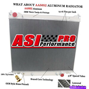 Radiator 1997-2014��3��A���~�j�E�����W�G�[�^�[�t�H�[�hE-150 E-250 E-350 E-450 5.4 6.8 7.3L 3 Row Aluminum Radiator For 1997-2014 Ford E-150 E-250 E-350 E-450 5.4 6.8 7.3L�y���s�A���i�z