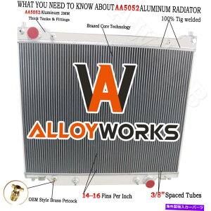 Radiator Ford E150 E250 E350 Super Duty 5.4L V8 6.8L 7.3 V10 1997-2014��3�񃉃W�G�[�^�[ 3 Row Radiator For Ford E150 E250 E350 Super Duty 5.4L V8 6.8L 7.3 V10 1997-2014�y���s�A���i�z