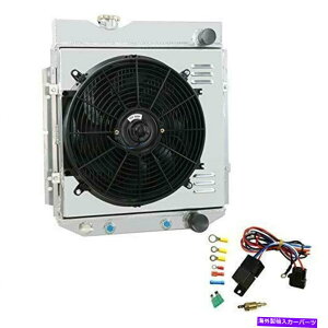 Radiator ozCoolingParts 3 rowRAtA~jEWG[^[ + 14 "t@tVEh +@r... OzCoolingParts 3 Row Core Full Aluminum Radiator + 14" Fan w/Shroud + Thermos...