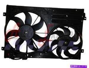 Radiator WG[^[pt@fAAZutBbgtHNX[QpT[gAWFb^EOS GEN 5AEfB Radiator Cooling Fan Dual Assembly Fits Volkswagen Passat, Jetta Eos Gen 5 Audi