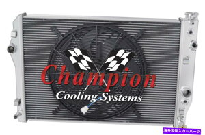 Radiator 3��̃G�[�X���W�G�[�^�[W/ 16�C���`�t�@��1998 1999�|���e�B�A�b�N�t�@�C�A�o�[�h�g�����X�A��V8 Eng 3 Row Ace Radiator W/ 16 Fan for 1998 1999 Pontiac Firebird Trans Am V8 Eng�y���s�A���i�z