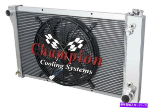 Radiator 3 row ar`sIWG[^[26 "A16"t@-1969-1972V{[S/TV[YsbNAbvL6 Eng 3 Row AR Champion Radiator 26",16" Fan-1969-1972 Chevy S/T Series Pickups L6 Eng