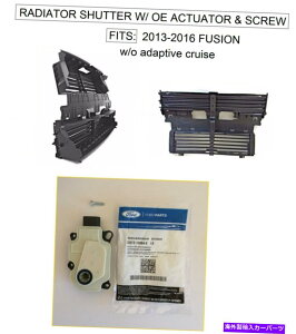 Radiator OEAN`G[^[ƃlWVWG[^[Vb^[2013-2016 Ford Fusion NEW RADIATOR SHUTTER WITH OE ACTUATOR & SCREW FOR FITS 2013-2016 FORD FUSION