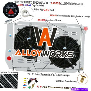 Radiator 71-73�t�H�[�h�}�X�^���O��3�񃉃W�G�[�^�[�V�����E�h�t�@��/ 70-71�g���m�t�F�A���[��26''core 3 Row Radiator Shroud fan For 71-73 Ford Mustang/ 70-71 Torino Fairlane 26''Core�y���s�A���i�z