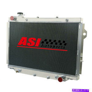 Radiator 1990�N����1998�N��4��A���~�j�E�����W�G�[�^�[1995�g���^�����h�N���[�U�[4.0L I6 AT/MT 4 Rows Aluminum Radiator For 1990-1998 1995 Toyota Land Cruiser 4.0L I6 AT/MT�y���s�A���i�z