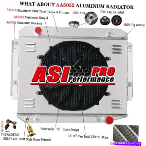 Radiator 3񃉃WG[^[VEht@tBbg71-79_bWB100 D100 W150 D200`[W[sbNAbv 3 Rows Radiator Shroud Fan Fit 71-79 Dodge B100 D100 W150 D200 Ramcharger Pickup