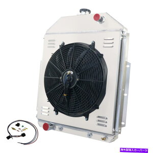 Radiator 1942-1952 43 FORD F1 F2 F3 TRUCKS V8 3ROW ALU RADIATOR+SHRAUDt@T[X^bg For 1942-1952 43 Ford F1 F2 F3 Trucks V8 3Row Alu Radiator+Shroud Fan Thermostat