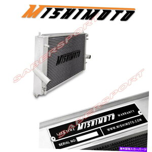 Radiator 2000�N����2005�N�̃g���^MR2�X�p�C�_�[1.8L m/t�̃~�V���g�t���A���~�j�E�����W�G�[�^�[ Mishimoto Full Aluminum Radiator for 2000-2005 Toyota MR2 Spyder 1.8L M/T�y���s�A���i�z