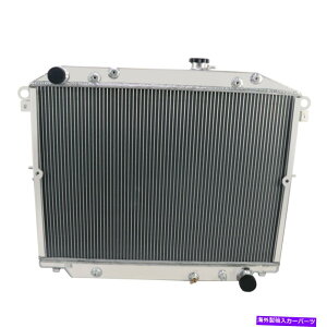 Radiator 1998�N����2007�N��4��A���~�j�E�����W�G�[�^�[�g���^�����h�N���[�U�[LX470 4.7L V8 AT/MT 4 Rows Aluminum Radiator for 1998-2007 Toyota Land Cruiser LX470 4.7L V8 AT/MT�y���s�A���i�z