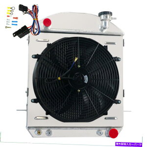 Radiator 3񃉃WG[^[t@VEh1917-1927tH[hfToPcV{[v8 3 Rows Radiator Fan Shroud for 1917-1927 Ford Model T Bucket Chevy V8 ALLOY