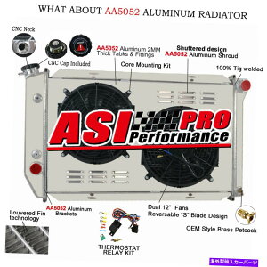 Radiator 3�񃉃W�G�[�^�[�V�����E�h�t�@���t�B�b�g�t�H�[�h72-79 Elite Ltd II Ranchero Mercury Cougar V8 3-Row Radiator Shroud Fan Fit Ford 72-79 Elite LTD II Ranchero Mercury Cougar V8�y���s�A���i�z