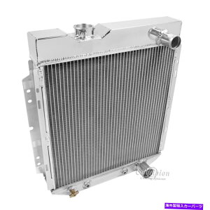 Radiator 1960-1966�t�H�[�h�����`�F��4�s17 "���C�h�R�A�`�����s�I����p�A���~�j�E�����W�G�[�^�[ 1960-1966 Ford Ranchero 4 Row 17" Wide Core Champion Cooling Aluminum Radiator