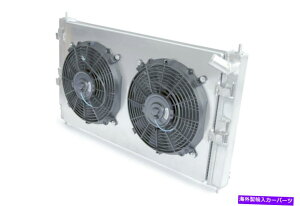 Radiator �O�H�����T�[evo x 10�p�t�H�[�}���X�A���~�j�E�����W�G�[�^�[ +�t�@���V�����E�h2008-2015 Mitsubishi Lancer EVO X 10 Performance Aluminum Radiator + Fans Shroud 2008-2015