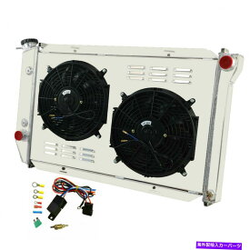 Radiator 3ROWアルミニウムラジエーターファンシュラウドフィット1972-1979フォードサンダーバード/トリノ/モンゲト 3Row Aluminum Radiator Fan Shroud Fit 1972-1979 Ford Thunderbird/Torino/Mongeto