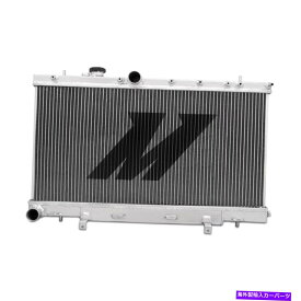 Radiator 2002年から2007年のスバルWRX / STIターボのミシモトレーシングアルミニウムレースラジエーター MISHIMOTO RACING ALUMINUM RACE RADIATOR FOR 2002-2007 SUBARU WRX / STI TURBO