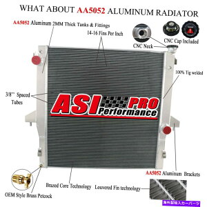 Radiator 3��A���~�j�E�����W�G�[�^�[�t�B�b�g2003-2009 2004 Dodge Ram 2500 3500 5.9L 6.7L�J�~���Y 3 Row Aluminum Radiator fit 2003-2009 2004 Dodge Ram 2500 3500 5.9L 6.7L Cummins�y���s�A���i�z