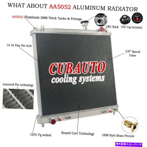 Radiator 2004-2014��4��A���~�j�E�����W�G�[�^�[���Y�^�C�^���A�[�}�_�C���t�B�j�e�BQX56 V8 4 Row Aluminum Radiator For 2004-2014 Nissan Titan Armada Infiniti QX56 V8