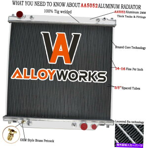 Radiator 1999�N����2005�N��3��̃��W�G�[�^�[�t�H�[�hF350 F450 F550 F53�X�[�p�[�f���[�e�B6.8L V8 7.3L V10 3 Row Radiator For 1999-2005 Ford F350 F450 F550 F53 Super Duty 6.8L V8 7.3L V10�y���s�A���i�z