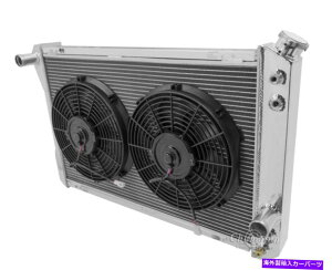 Radiator 1982-92 Firebird/Trams AM/Camaro 2 Core Dr Radiator 2 x 12 �t�@���R���{ 1982 - 92 Firebird/Trams Am/Camaro 2 Core DR Radiator 2 x 12 Fan Combo�y���s�A���i�z