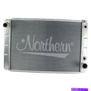 Radiator �m�[�U��209615�A���~�j�E�����W�G�[�^�[�V�F�r�[GM 31 x 19�g�����X�~�b�V�����I�C���N�[���[�t�� Northern 209615 Aluminum Radiator Chevy GM 31 X 19 With Transmission oil cooler