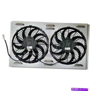 Radiator �m�[�U��Z40069���j�o�[�T���f���A��11 �d�C���W�G�[�^�[�t�@�����V�����E�h�R���{24 x 15 Northern Z40069 Universal Dual 11 Electric Radiator Fan & Shroud Combo 24 x 15�y���s�A���i�z