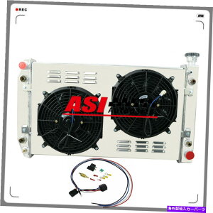 Radiator 3RowsWG[^[+1988-1999̃VEht@ 3Rows Radiator+Shroud Fan For 1988-1999 CHEVY GMC TRUCK C/K 1500 2500 3500 5.7L