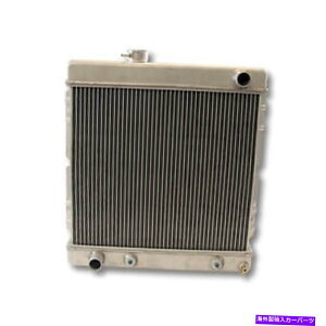 Radiator 251-2ALXRbghCN2A~jEWG[^[ƃgX~bVN[[6V_[ 251-2AL Scott Drake 2 Row aluminum radiator with transmission cooler 6 Cylinder