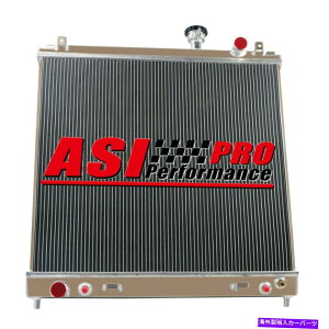 Radiator 2004-2015��4��A���~�j�E�����W�G�[�^�[���Y�͑�/�^�C�^���C���t�B�j�e�BQX56 5.6L V8 4 ROW Aluminum Radiator For 2004-2015 Nissan Armada/TITAN INFINITI QX56 5.6L V8