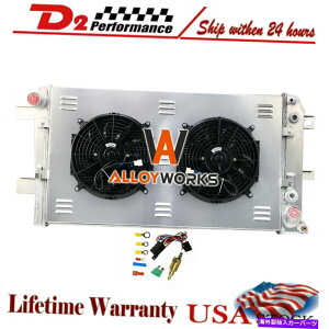 Radiator 3��̃��W�G�[�^�[�V�����E�h�t�@���V�{���[�V���o���[�h2500 3500 6.6L�f�����}�b�N�X2001-2005 3 Row Radiator Shroud Fan For Chevy Silverado 2500 3500 6.6L Duramax 2001-2005�y���s�A���i�z
