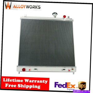 Radiator 4��̃��W�G�[�^�[�t�B�b�g2004-12���YQX56 Titan/2005-15 Infiniti/Armada 5.6L V8 4 Row Radiator Fits 2004-12 Nissan QX56 Titan/2005-15 Infiniti/Armada 5.6L V8