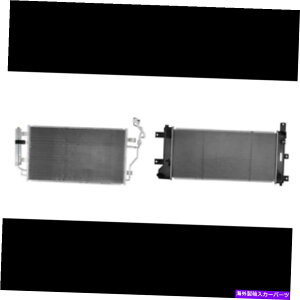 Radiator 2013N2015N̓Y[tA/CRfT[WG[^[Lbg A/C Condenser & Radiator Kit for 2013-2015 Nissan Leaf