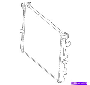 Radiator �{���̃����Z�f�X�x���c�N�[�����g���W�G�[�^�[1675006201 Genuine Mercedes-Benz Coolant Radiator 1675006201