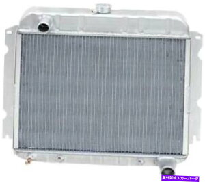 Radiator 1970-72���[�p��A�{�f�B318CI 340CI V8�����g�����X2��A���~�j�E������ 1970-72 Mopar A-Body 318Ci 340Ci V8 With Automatic Trans 2 Row Aluminum Desert�y���s�A���i�z