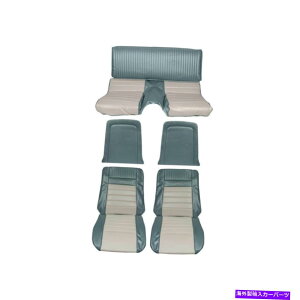 Radiator Scott Drake 66FB-P-Full-Aq 1966�|�j�[��������-Aqua/White Scott Drake 66FB-P-FULL-AQ 1966 Pony Upholstery - Aqua/White�y���s�A���i�z