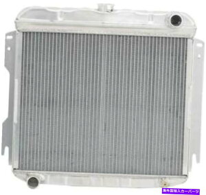 Radiator 1963-64 Dodge B-Body 361 / 383/426 V8�W���g�����X2��A���~�j�E�� 1963-64 Dodge B-Body 361 / 383 / 426 V8 With Standard Trans 2 Row Aluminum�y���s�A���i�z