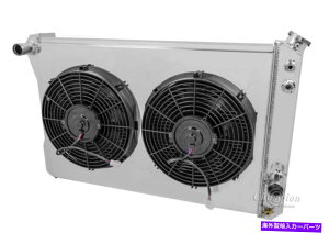 Radiator 82-92�J�}��/�t�@�C�A�o�[�h/�g�����XAM 3�񔎎m�A���~�j�E�����W�G�[�^�[2 x 12 �t�@���V�����E�hDR 82-92 Camaro/Firebird/Trans Am 3 Row DR Aluminum Radiator 2 x 12 Fan Shroud DR�y���s�A���i�z