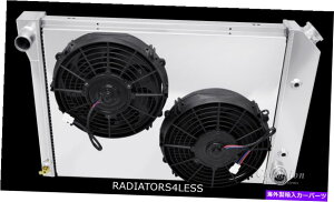 Radiator �`�����s�I��3��A���~�j�E�����W�G�[�^�[�V�����E�h10 �t�@��73 74�V�{���[�m���@�A�|��23�R�A CHAMPION 3 ROW ALUMINUM RADIATOR SHROUD 10 FAN 73 74 CHEVY NOVA APOLLO 23 CORE�y���s�A���i�z