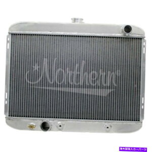 Radiator �m�[�U��205132�t�H�[�h67-69�}�X�^���O302 351 429�A���~�j�E�����W�G�[�^�[W/�g�����X�N�[���[ Northern 205132 Ford 67-69 Mustang 302 351 429 Aluminum Radiator w/ Trans Cooler