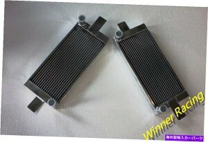 Radiator �t�H�[�~�����t�H�[�h�t�H�[�h1600 cc kent ff1600 1982��+�E�̃J�X�^���A���~�j�E�����W�G�[�^�[ Custom Aluminum Radiator For Formula Ford 1600 CC Kent FF1600 1982 Left+Right