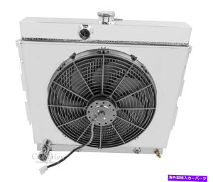 Radiator 4�s22 �`�����s�I�����W�G�[�^�[ +�V�����E�h + 16�C���`�t�@��1963-1964�v���}�X�T�{�C 4 Row 22 Champion Radiator + Shroud + 16 Fan For 1963-1964 Plymouth Savoy�y���s�A���i�z