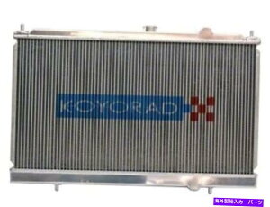 Radiator Koyo HH030939 53mm 97-00�����T�[EVO 4 5 6�̃A���~�j�E�����[�V���O���W�G�[�^�[ Koyo HH030939 53mm Aluminum Racing Radiator for 97-00 Lancer EVO 4 5 6�y���s�A���i�z