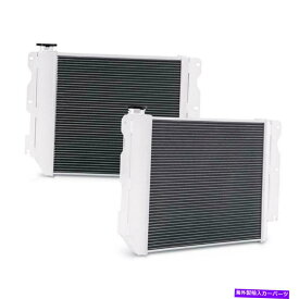 Radiator ミシモトはジープラングラーYJとTJ -LSスワップアルミニウムパフォーマンスラジエーターfに適合します Mishimoto Fits Jeep Wrangler YJ and TJ - LS Swap Aluminum Performance Radiator F