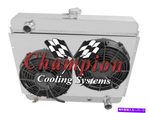 Radiator 1966 1967 Chevy Nova 3 Row Radiator V8ϊW 2 10 "t@ƃVEhCC6267 1966 1967 Chevy Nova 3 Row Radiator V8 conversion w 2 10" fans and shroud CC6267