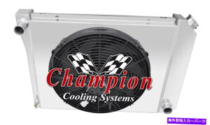 Radiator 3��JR���W�G�[�^�[20 �A16�t�@���A�V�����E�h-1965-69,77-79�r���C�b�N�X�J�C���[�N�i�}�j���A���g�����X�j 3 Row JR Radiator 20,16 Fan,Shroud-1965-69,77-79 Buick Skylark (Manual Trans)�y���s�A���i�z