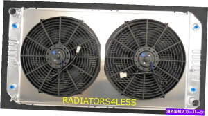 Radiator 3��A���~�j�E�����W�G�[�^�[�V�����E�h14 �t�@��94 95 96�V�{���[�C���p���J�v���X���[�h�}�X�^�[ 3 ROW ALUMINUM RADIATOR SHROUD 14 FANS 94 95 96 CHEVY IMPALA CAPRICE ROADMASTER�y���s�A���i�z