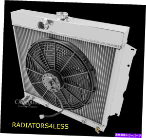 "Radiator �`�����s�I��4��A���~�j�E�����W�G�[�^�[W/ 16 ""�t�@��63-69�_�b�W�_�[�g���[�p�[�J�[22""�R�A CHAMPION 4 ROW ALUMINUM RADIATOR W/ 16"" FAN 63-69 DODGE DART MOPAR CARS 22"" CORE�y���s�A���i�z"